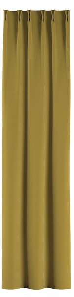 Double pinch pleat curtain