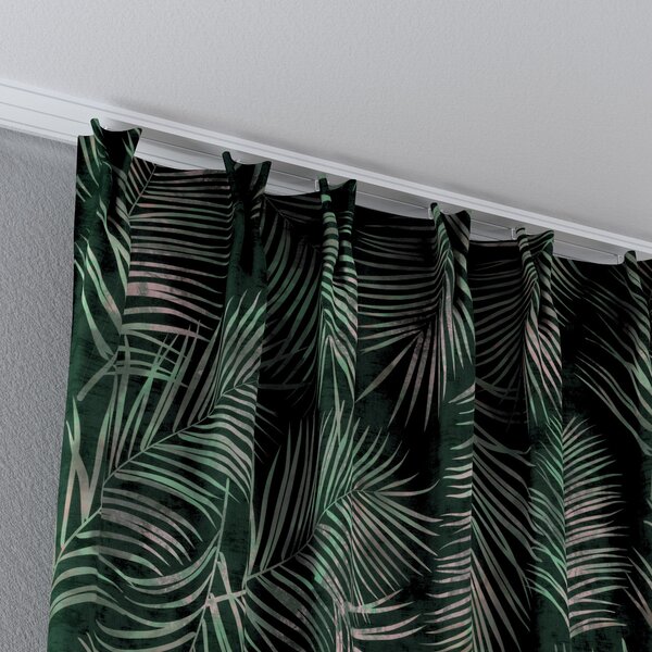 Double pinch pleat curtain