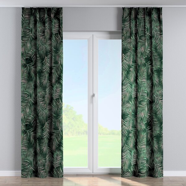 Double pinch pleat curtain