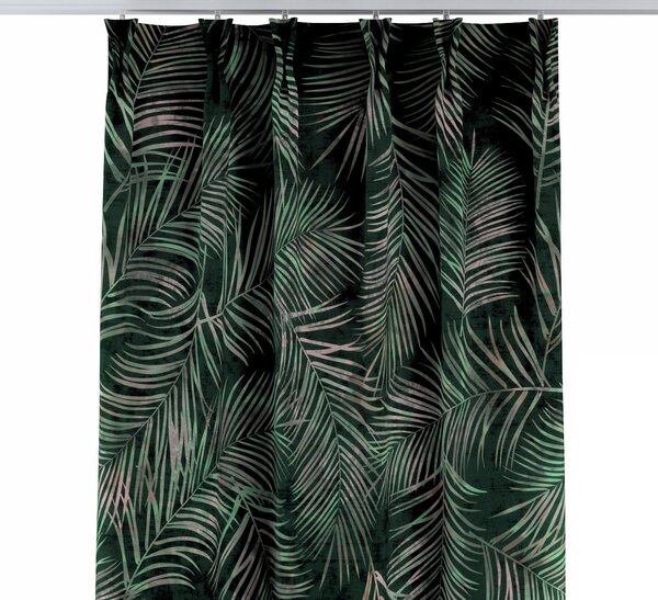 Double pinch pleat curtain