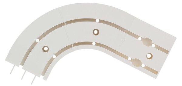 Set or 2 Duo Curtain Track Arches (Rail-end Arch)