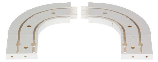 Set or 2 Duo Curtain Track Arches (Rail-end Arch)