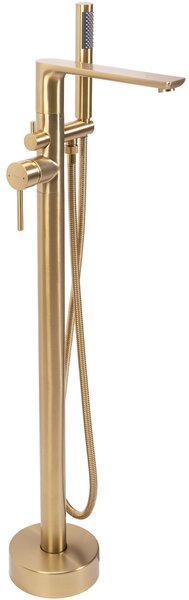 Free-standing faucet Rea Flores Gold Brush