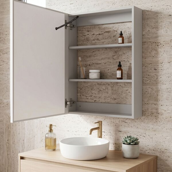 LED mirror cabinet Rea Zenit 70x50cm