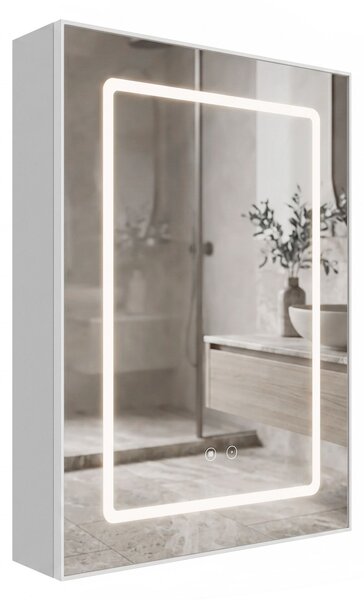 LED mirror cabinet Rea Zenit 70x50cm