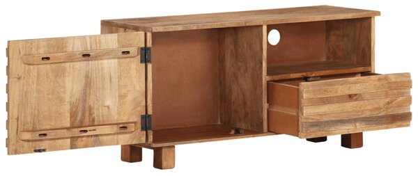 TV Cabinet 90x30x45 cm Solid Mango Wood