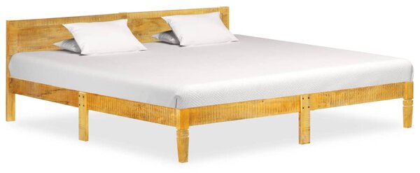 Bed Frame Solid Mango Wood 200 cm