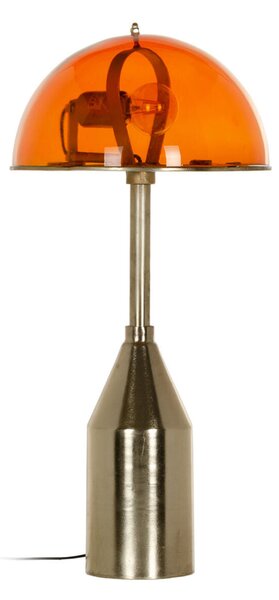 Desk lamp Orange Golden Crystal Iron 40 W 220-240 V 31 x 31 x 65 cm