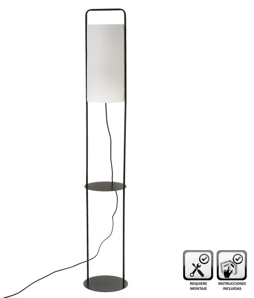 Desk lamp Black Metal 60 W 220-240 V 22 x 22 x 150 cm