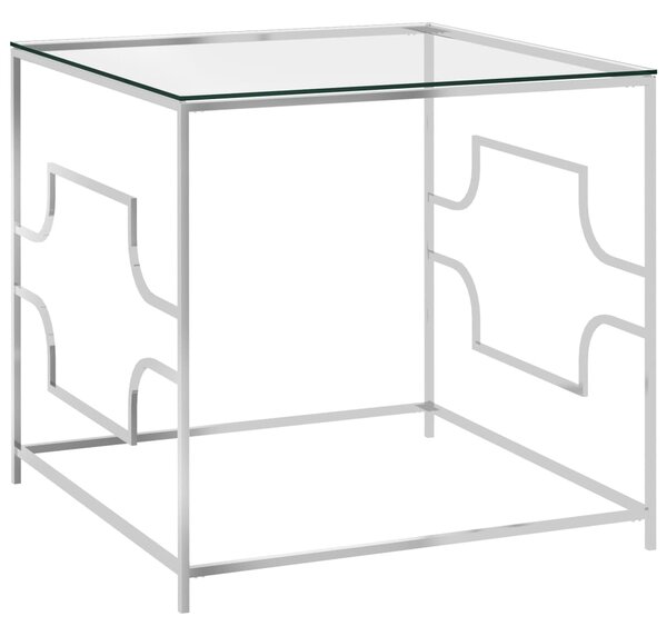 Coffee Table 55x55x55 cm Stainless Steel