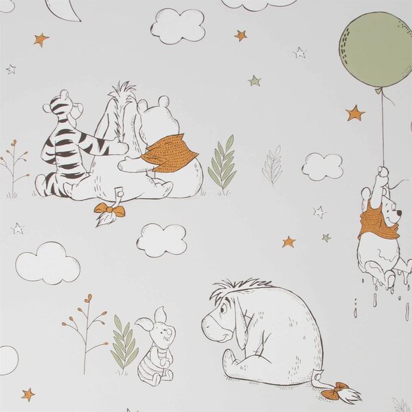 Disney Winnie The Pooh Up And Away Wallpaper