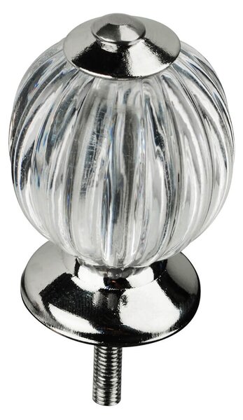 Chic Vintage Style Clear Acrylic Drawer Knobs