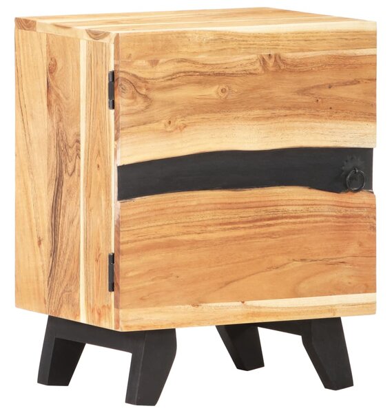 Bedside Cabinet 40x30x51 cm Solid Acacia Wood