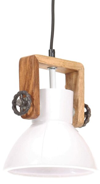 Industrial Hanging Lamp 25 W White Round 19 cm E27