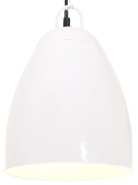 Industrial Hanging Lamp 25 W White Round 32 cm E27
