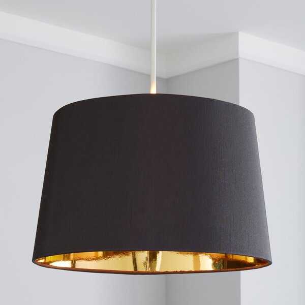 Ritz Gold Lined Lamp Shade 35cm Grey Gold