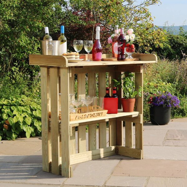 Folding Garden Bar