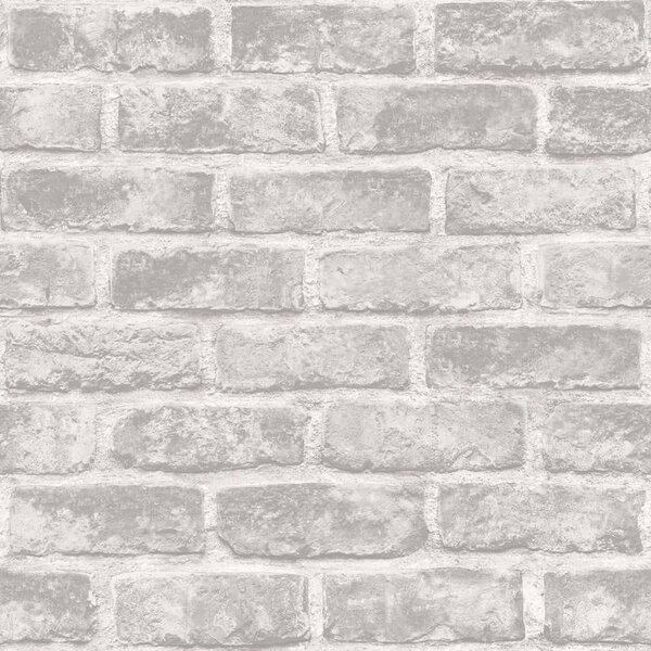 DUTCH WALLCOVERINGS Wallpaper Bricks Grey