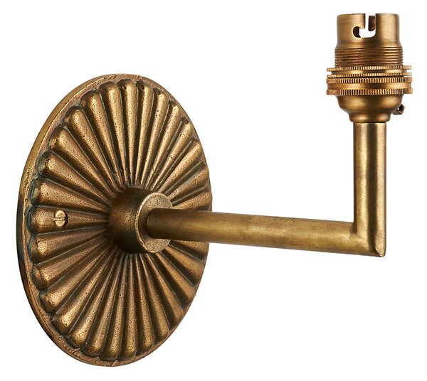 Sinclair Wall Light in Antique Brass