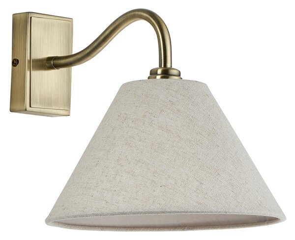Brigitte Wall Light in Antique Brass