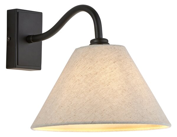 Brigitte Wall Light in Matt Black