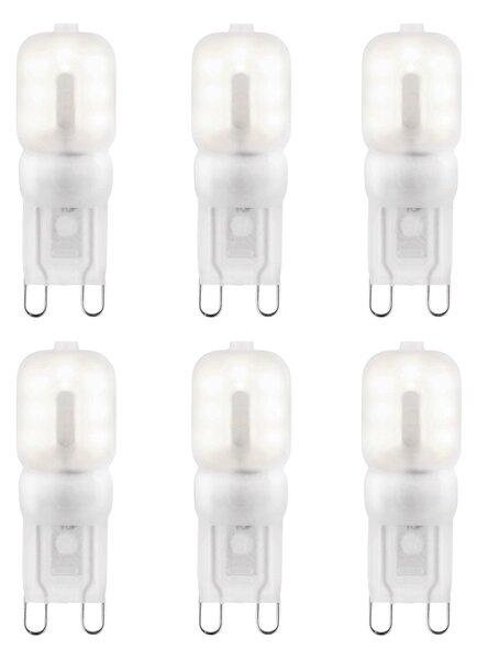 G9 Led Frosted Smd - 6 Pack in Cool White
