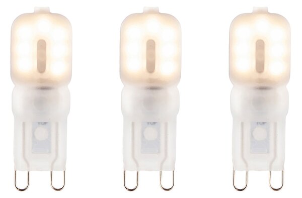 G9 Led Frosted Smd- 3 Pack in Warm White