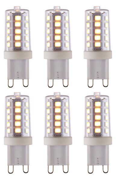 G9 Led Smd Dimmable - 6 Pack in Warm White