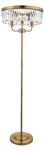 Cecilia Brass Floor Lamp