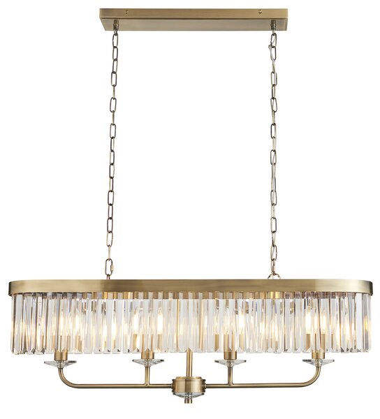 Cecilia Brass Pendant
