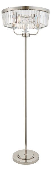 Cecilia Nickel Floor Lamp