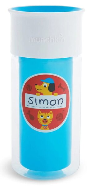 Munchkin Insulated Personalised Cup Miracle 360° Blue