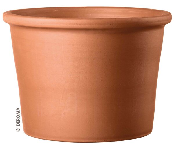 Deroma Terracotta Border Cylinder Plant Pot - 28cm