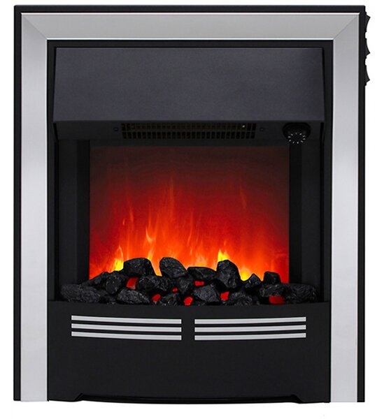 Be Modern Vitesse Electric Fire with Inset Fitting - Chrome