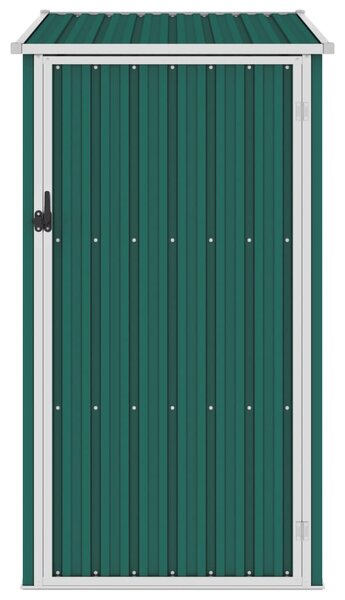 Garden Shed Green 87x98x159 cm Galvanised Steel