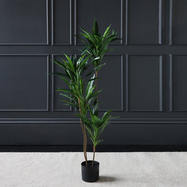 Real Touch Green Dracaena 120cm Green
