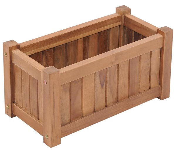 Raised Bed 50x25x25 cm Solid Teak Wood