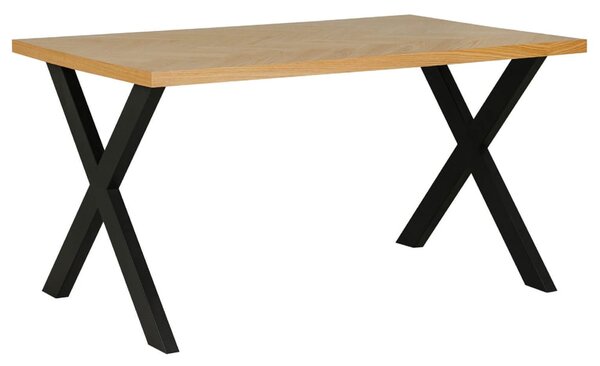 Niles Wooden Dining Table 1400mm In Natural Oak