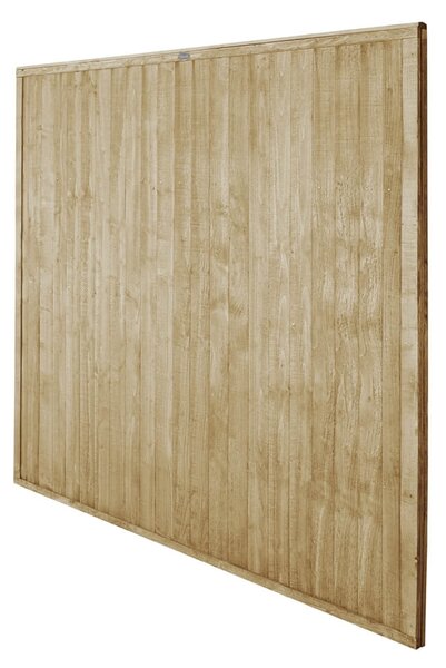 6ft x 6ft (1.83m x 1.83m) Pressure Treated Closeboard Fence Panel - Pack of 3