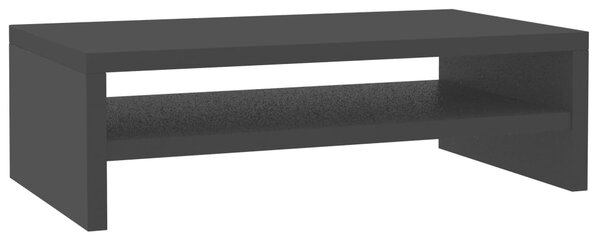 Monitor Stand Black 42x24x13 cm Engineered Wood