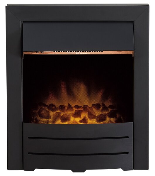 Adam Colorado Electric Fire with Inset Fitting - Black