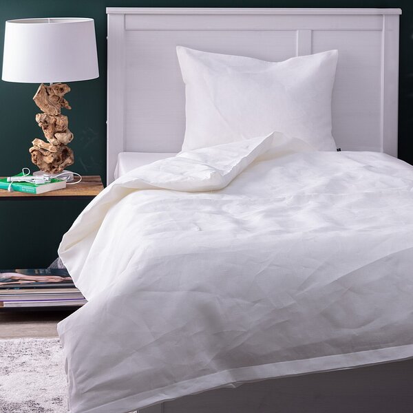 Linen bed clothing 150x200 white