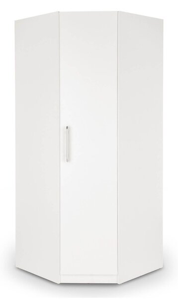 Acton Corner Wardrobe, White White