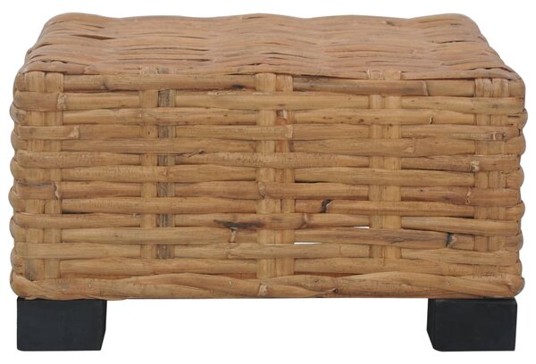 Coffee Table 47x47x28 cm Natural Rattan