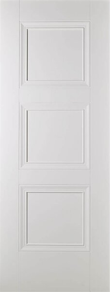 Amsterdam Internal Primed White 3 Panel Door - 686 x 1981mm