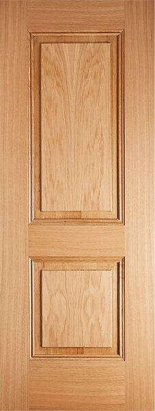 Arnhem Internal Prefinished Oak 2 Panel Door - 686 x 1981mm