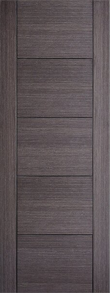 Vancouver Internal Prefinished Ash Grey 5 Panel Door - 686 x 1981mm