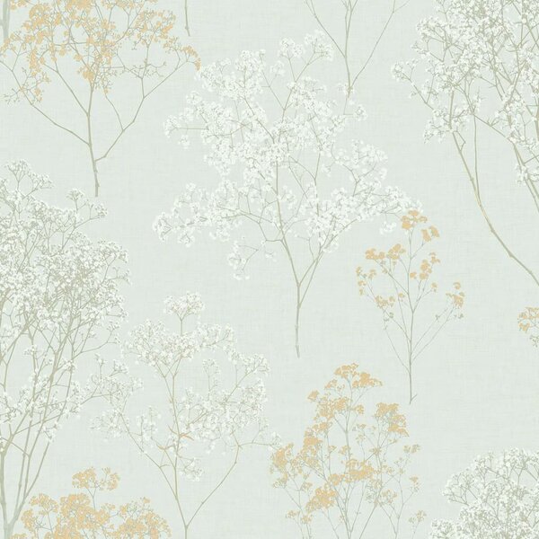 Noordwand Homestyle Wallpaper Herbs and Flowers Green and Beige