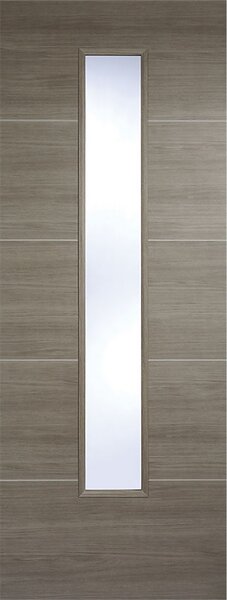 Santandor Internal Glazed Light Grey Laminate 1 Lite Door - 686 x 1981mm