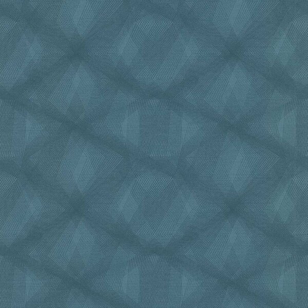 Noordwand couleurs & matières Wallpaper Diamond Lines Blue